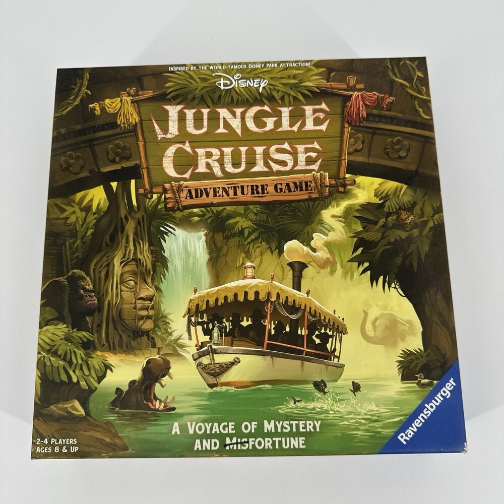 Ravensburger Disney Jungle Cruise Adventure Game Exclusive Board Game Family